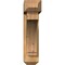 Ekena Millwork Imperial Craftsman Rough Sawn Bracket w/ Offset Brace, Western Red Cedar, 6"W x 24"D x 24"H BKT0604X24X24IMP04RWR - alternate 3